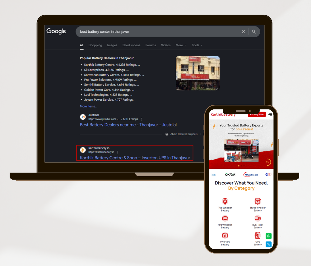 Charles Digital Marketing - SEO Google Search Ranking Case Study